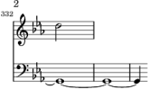 Bruckner Vierte Sinfonie, erster Satz, Höhepunkt der Durchführung, Auszug