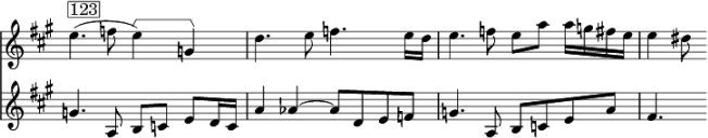 Fallende Sexte im Bruckner, Neunte Sinfonie, erster Satz, zweites Thema