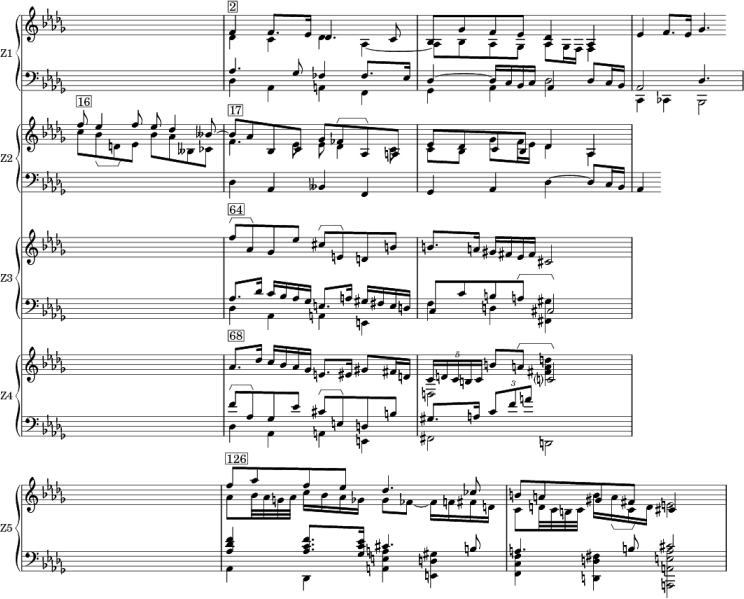Fallende Sexte in Finale von Mahlers Neunter