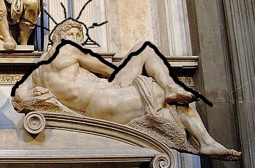 Michelangelo: Grabmal des Giuliano II Medici